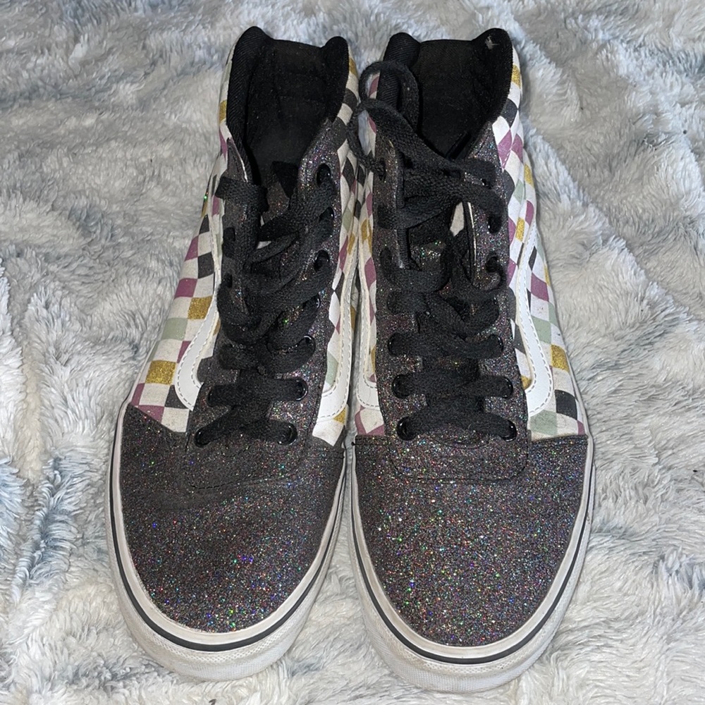 Vans glitter high top